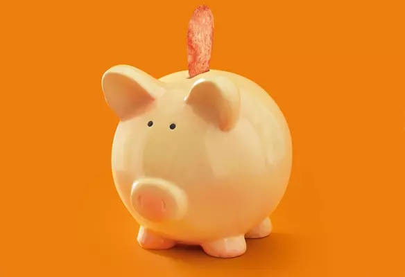 piggy bank representing the benefits of enabling deposits and advanced payment options